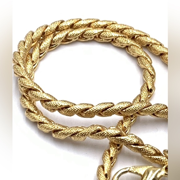 Sandy Miller Burrows SMB Pendant signed gold tone pendant Statement Necklace. - Picture 5 of 8